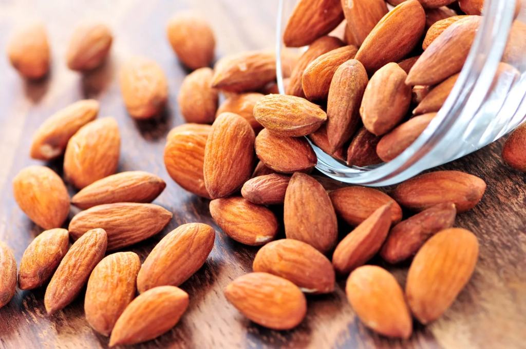 Almonds, One of the 20 Superfoods That Sharpens the Memory. They Enhance the Memory Through Essential Healthy Fats.